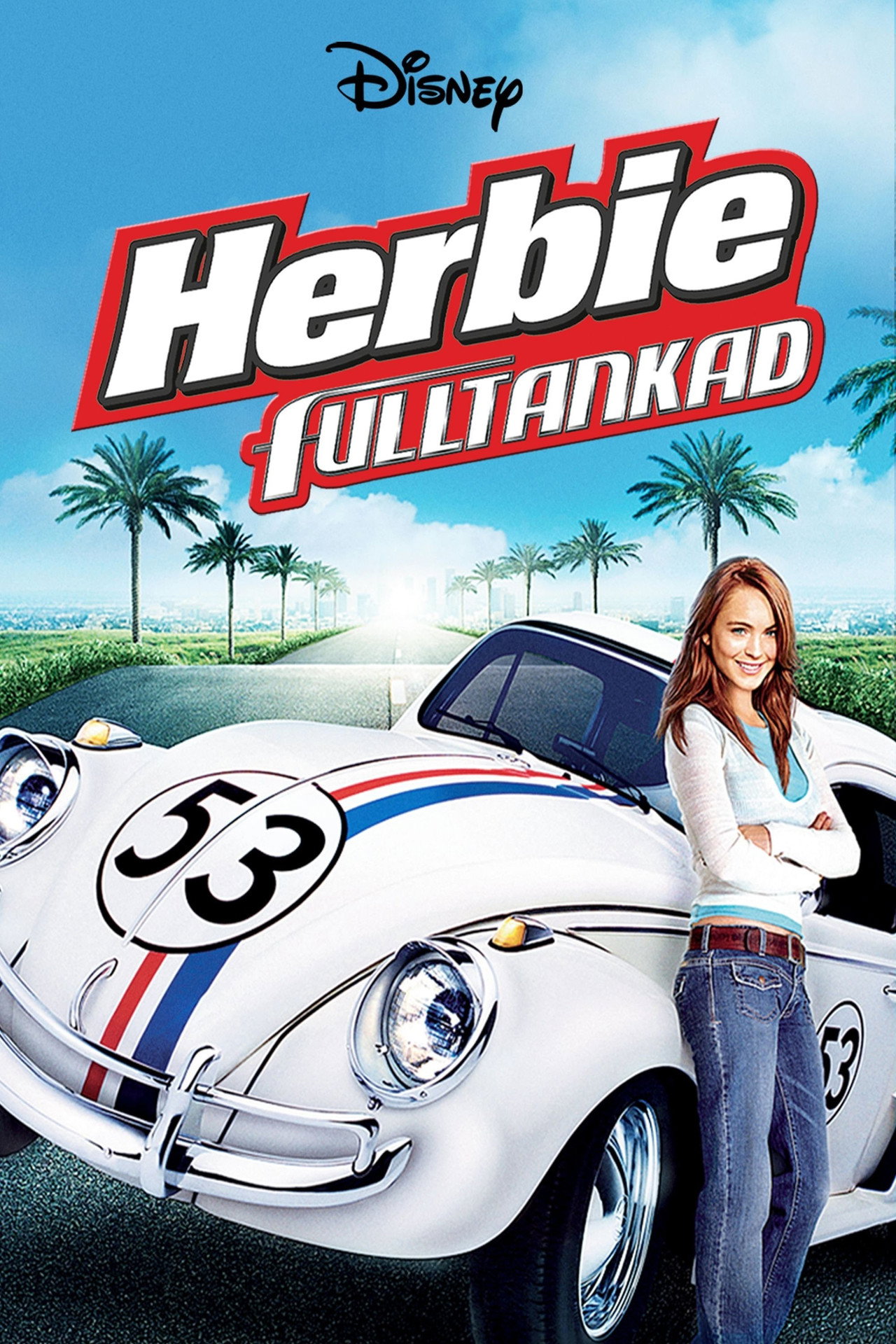 Herbie fulltankad filmaffisch