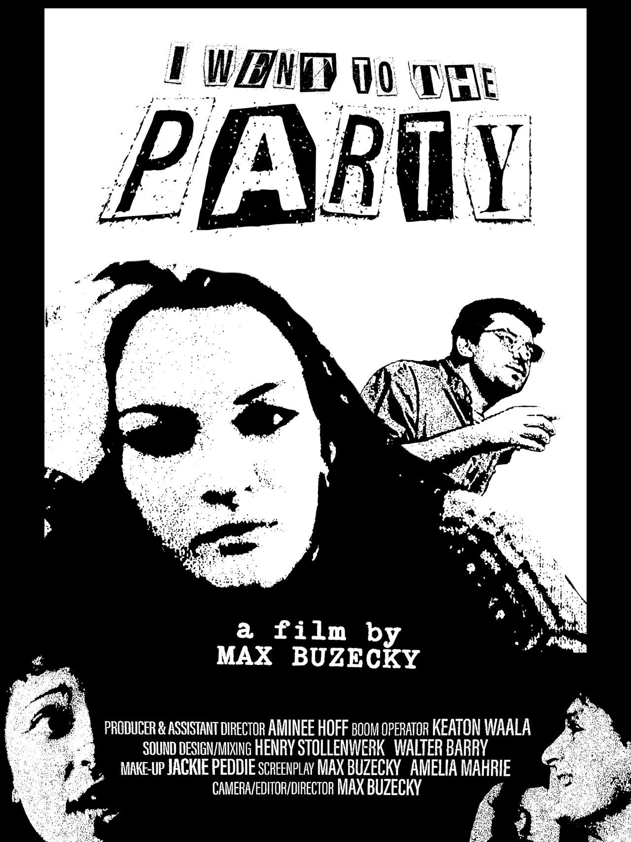 I Went to the Party Backdrop