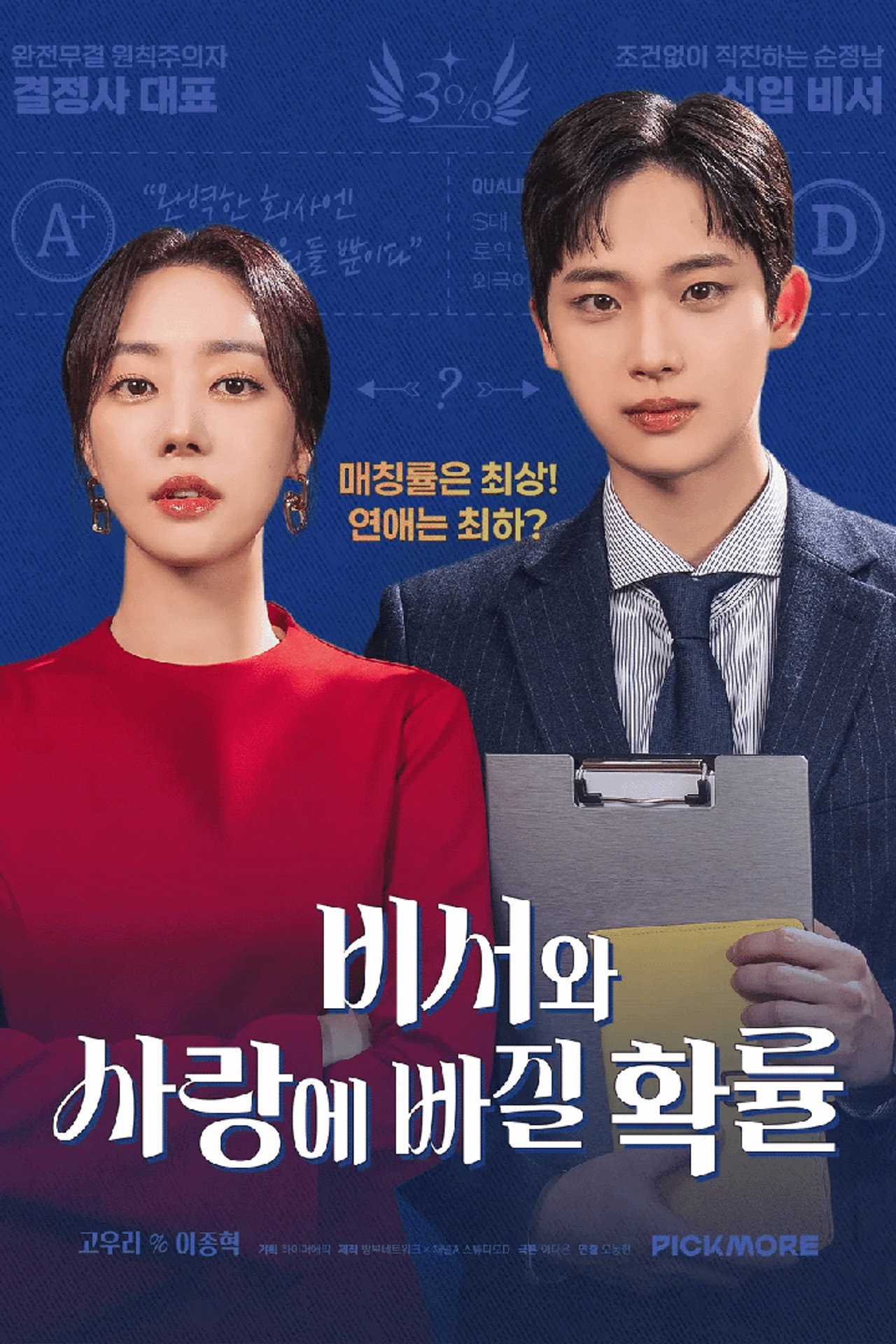 비서와 사랑에 빠질 확률 affisch