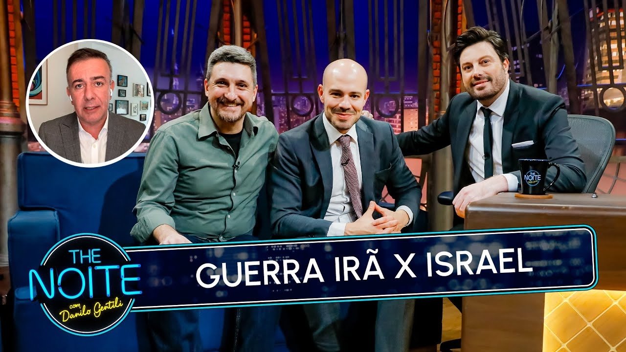 The Noite com Danilo Gentili - Season 12 Episode 102 : Guerra Ira x Israel