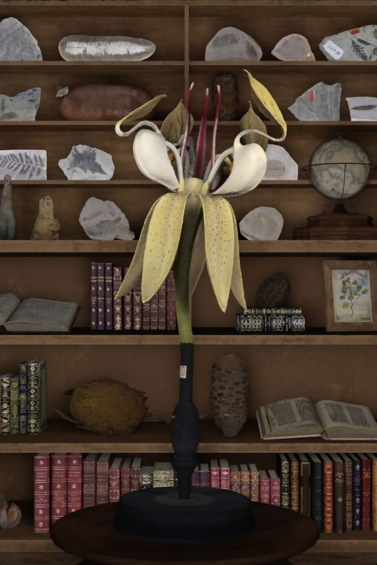 A Dying Leaf Should Be Able to Carry the Weight of the World Backdrop