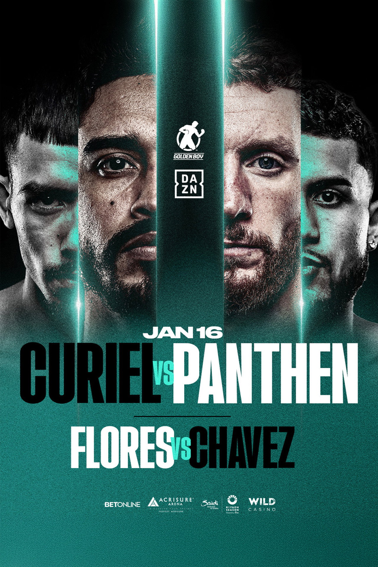 Raul Curiel vs. Jordan Panthen filmaffisch