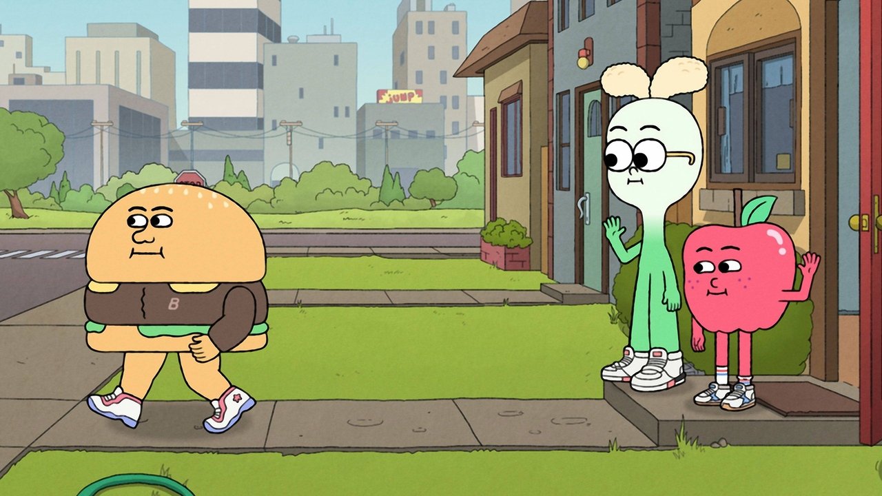 Apple & Onion - Season 1 Episode 18 : Burger's Trampoline