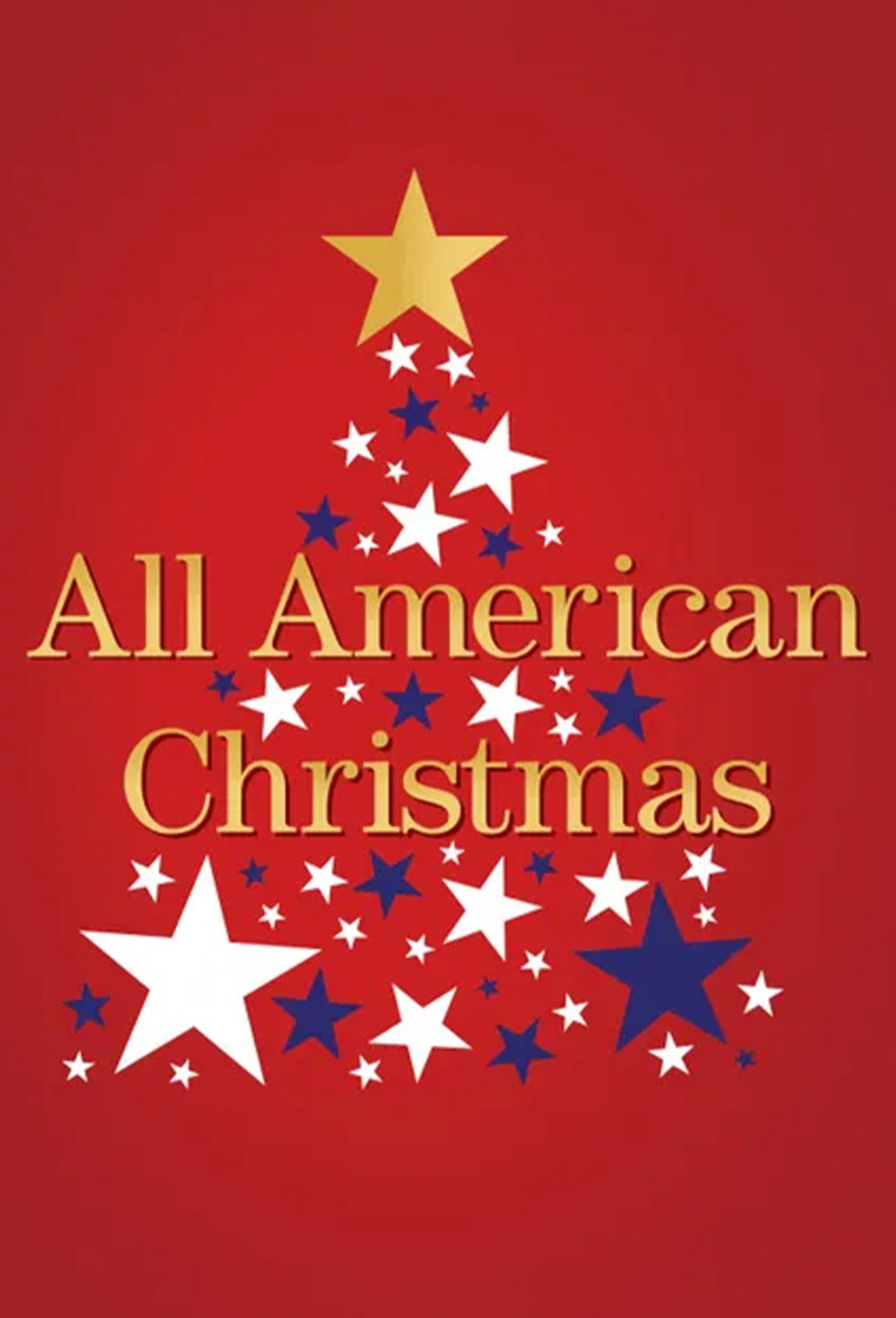 All American Christmas Backdrop