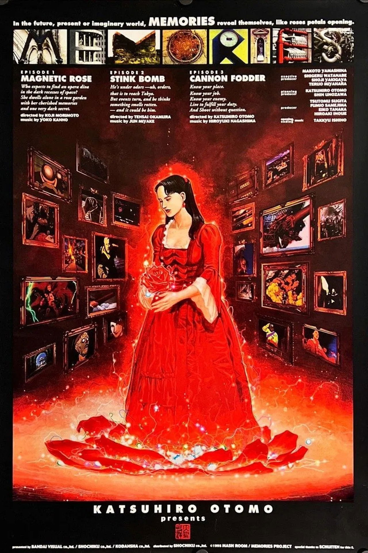 Memories Episode 1: Magnetic Rose Backdrop