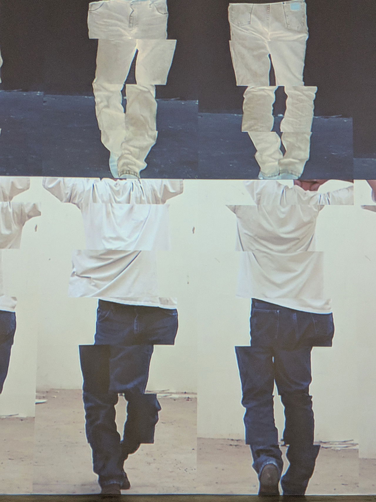 Contrapposto Studies, I through VII Backdrop