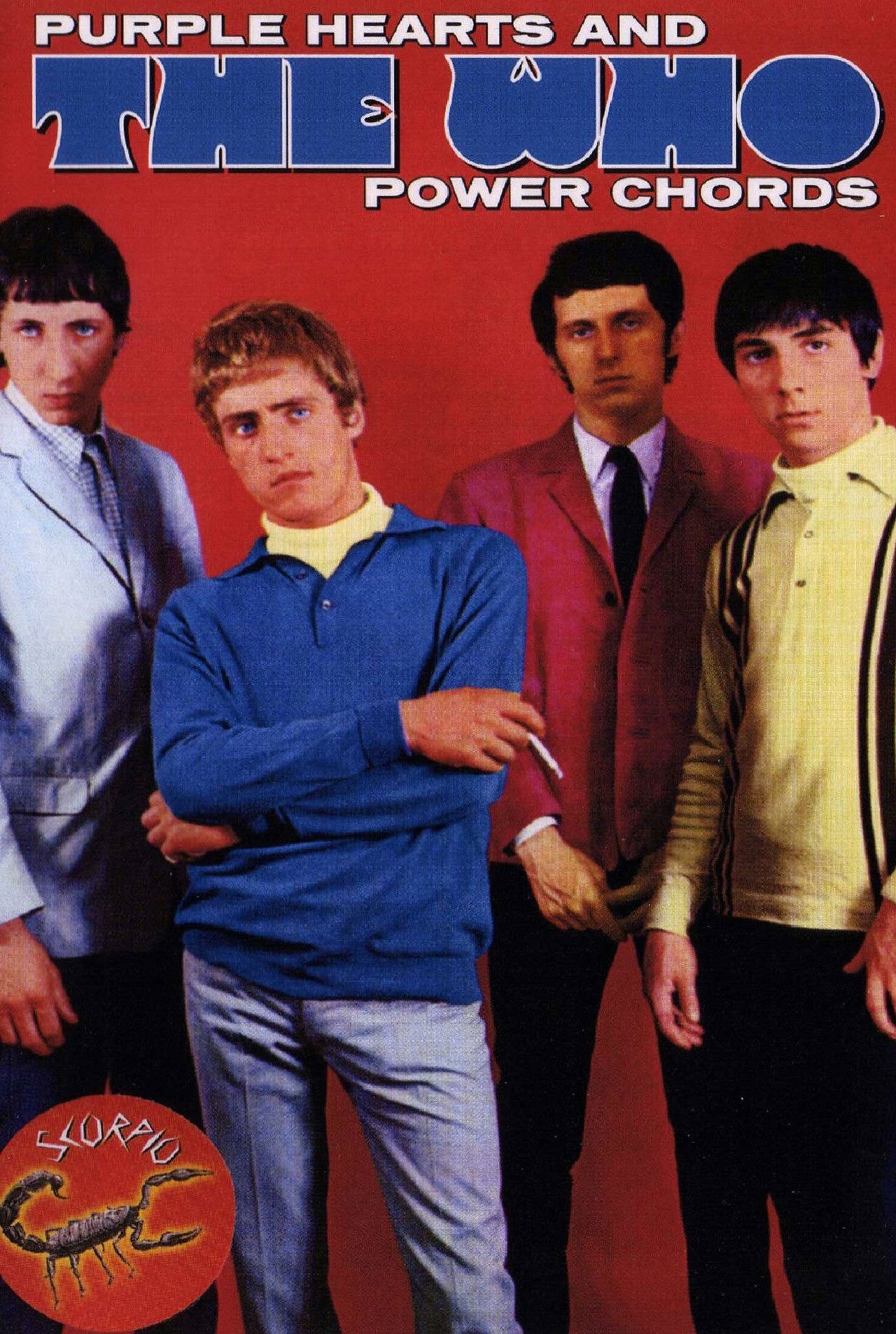 The Who:  Purple Hearts and Power Chords Backdrop