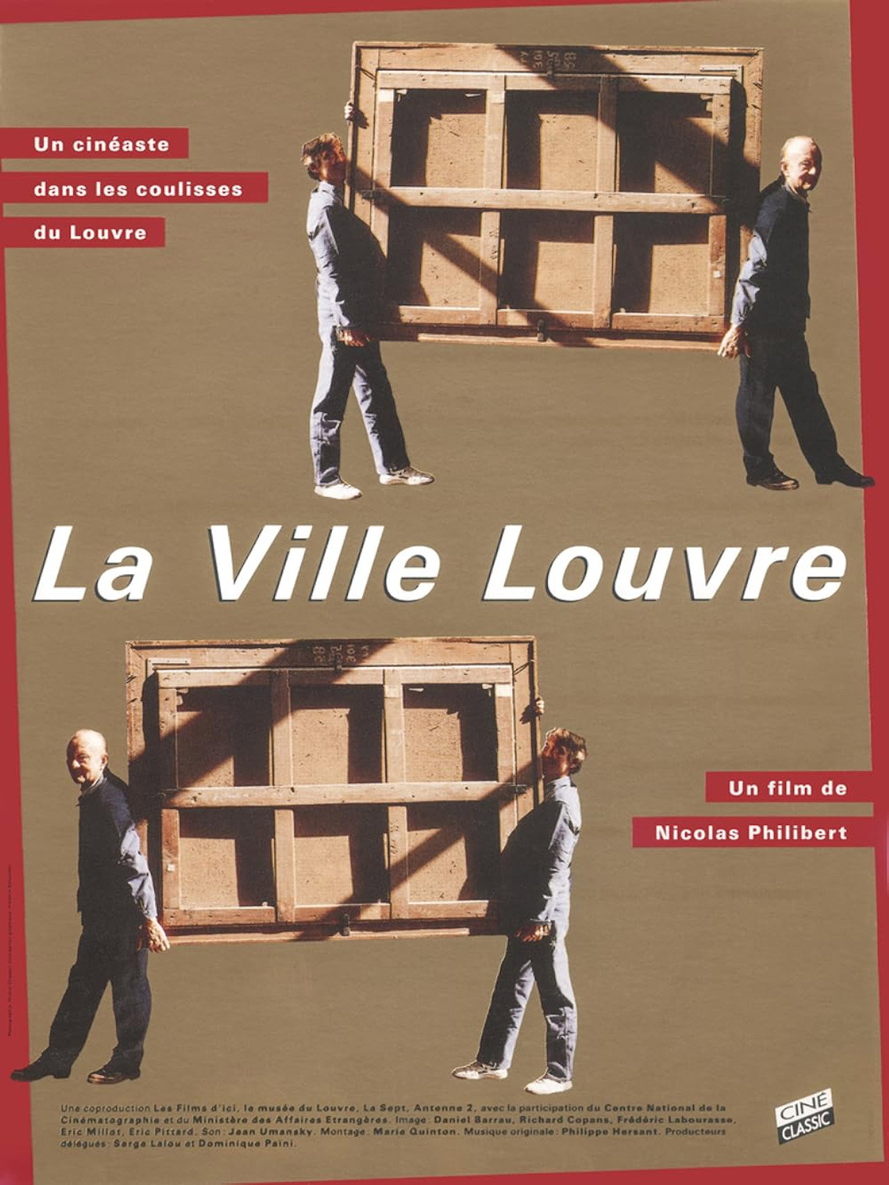 La Ville Louvre filmaffisch