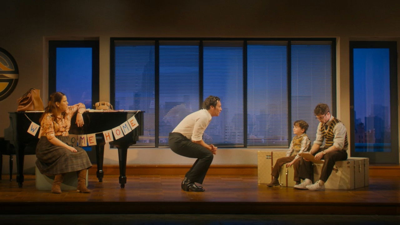 Merrily We Roll Along backdrop