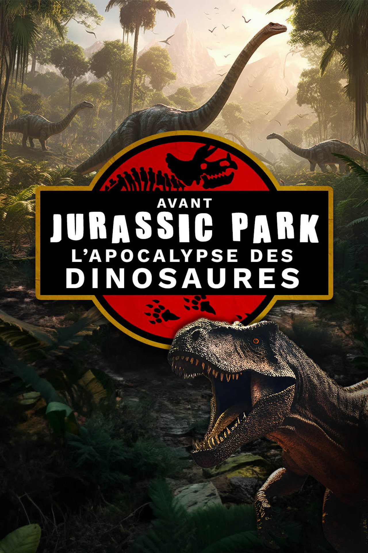 Avant jurassic park, L'apocalypse des dinosaures filmaffisch