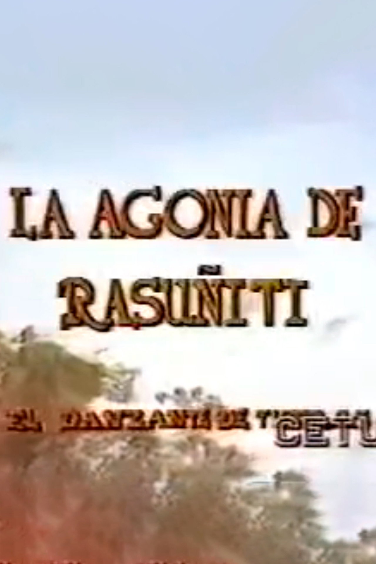 La agonía de Rasu Ñiti: El Danzante de Tijeras filmaffisch