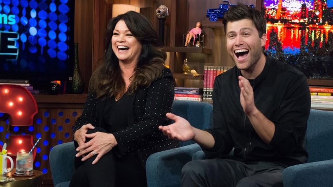 Watch What Happens Live with Andy Cohen - Season 12 Episode 129 : Valerie Bertinelli & Colin Jost