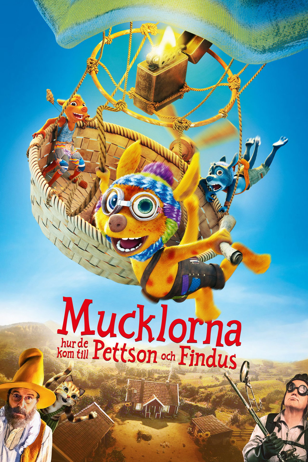 Mucklorna - hur de kom till Pettson och Findus filmaffisch
