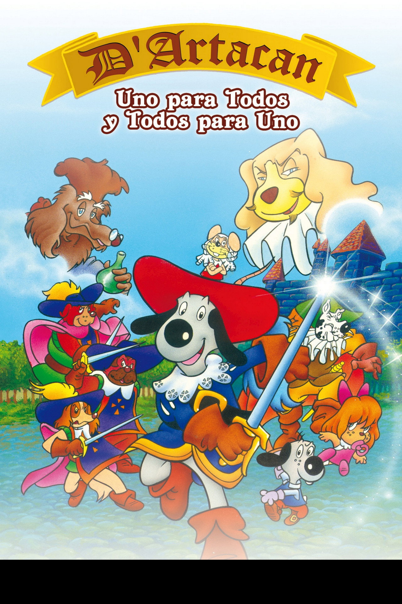 D'Artacán: uno para todos y todos para uno filmaffisch