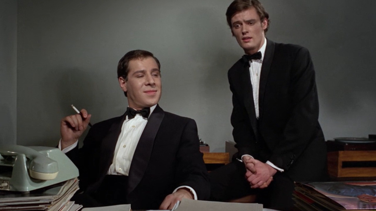 Man in a Suitcase backdrop