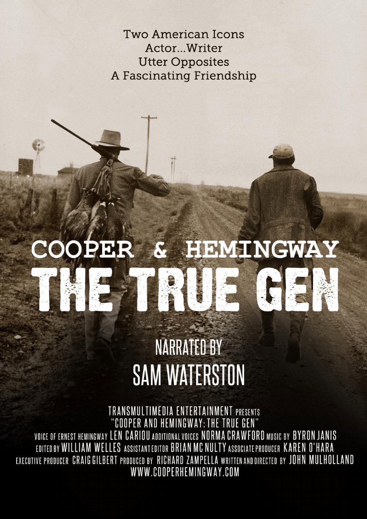 Cooper and Hemingway: The True Gen filmaffisch