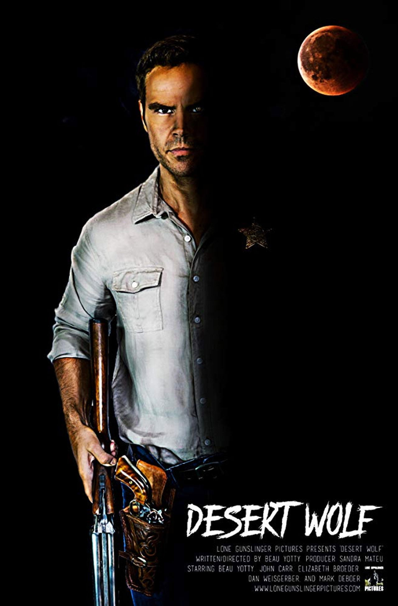 Desert Wolf Backdrop