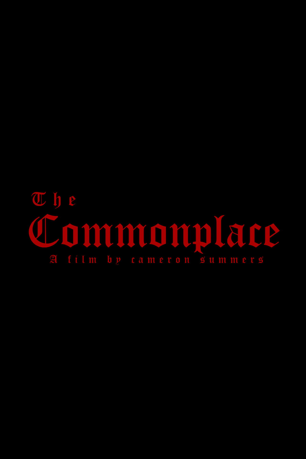 The Commonplace Backdrop