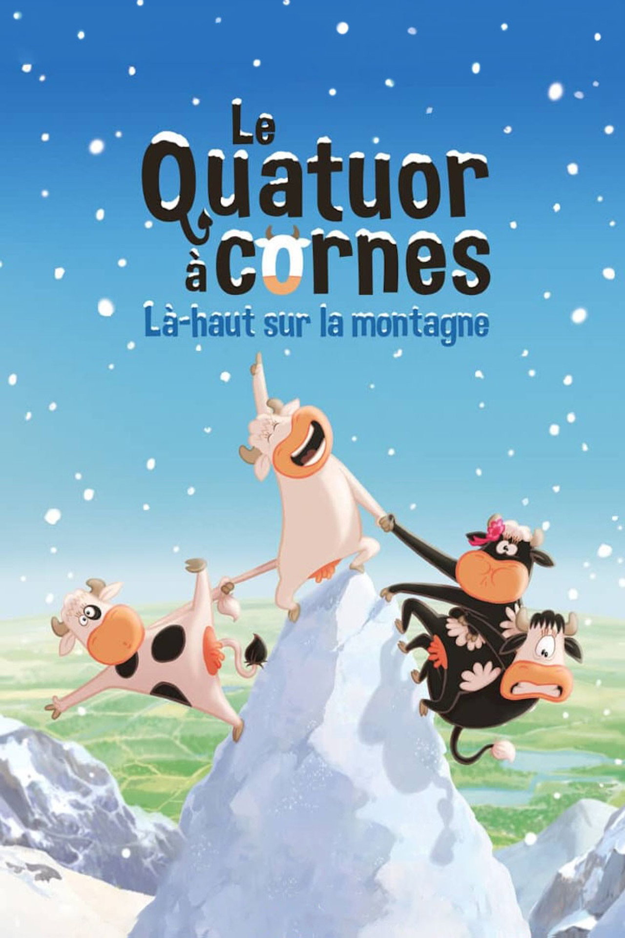 Le Quatuor à cornes : Là-haut sur la montagne filmaffisch