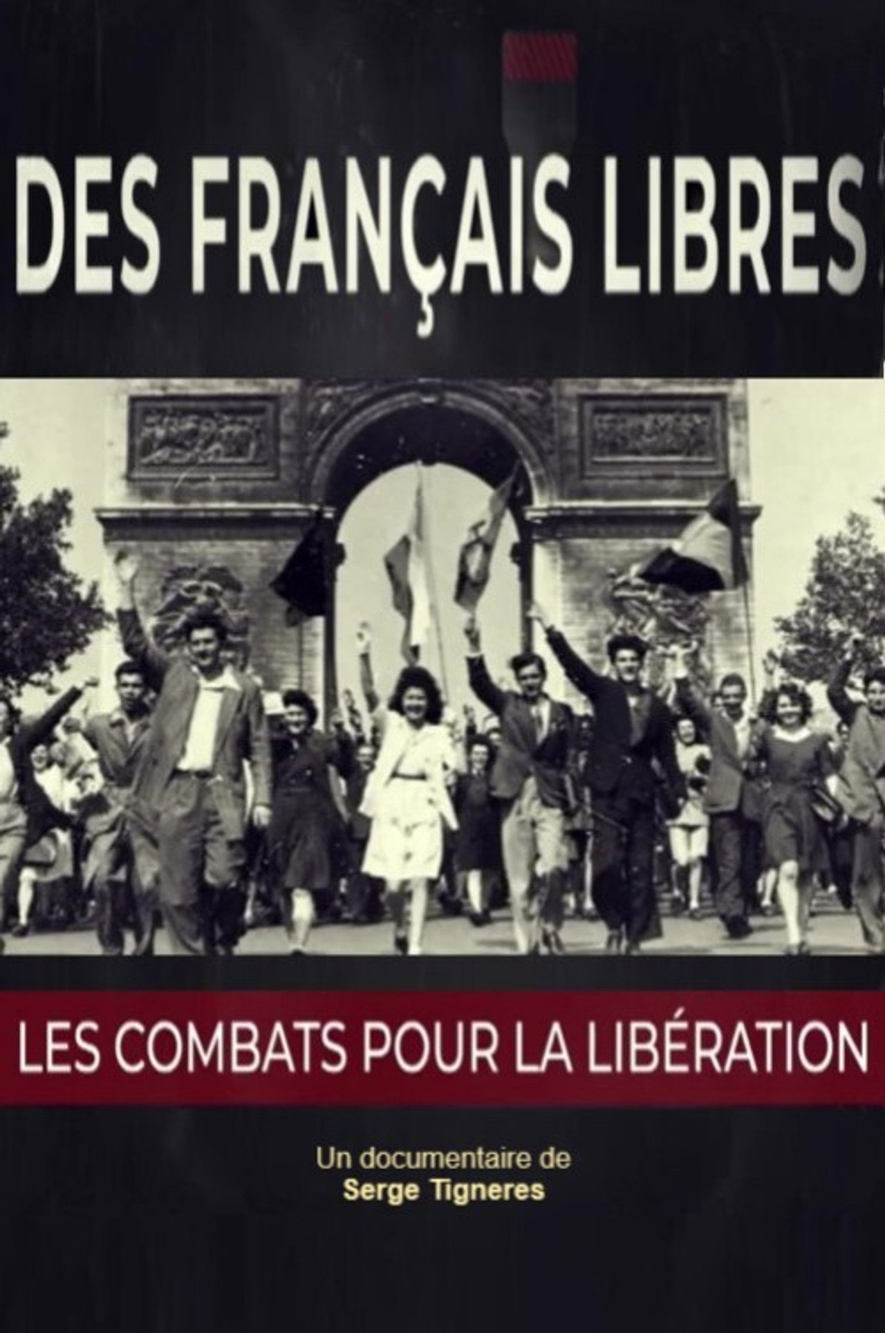 Des Français libres, les combats pour la libération filmaffisch