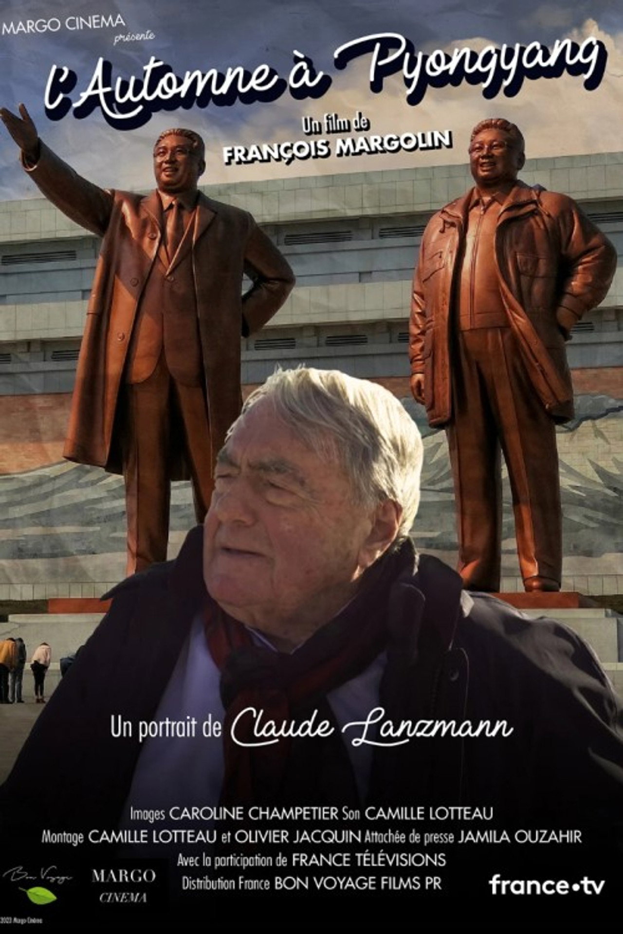 L'automne à Pyongyang, un portrait de Claude Lanzmann filmaffisch