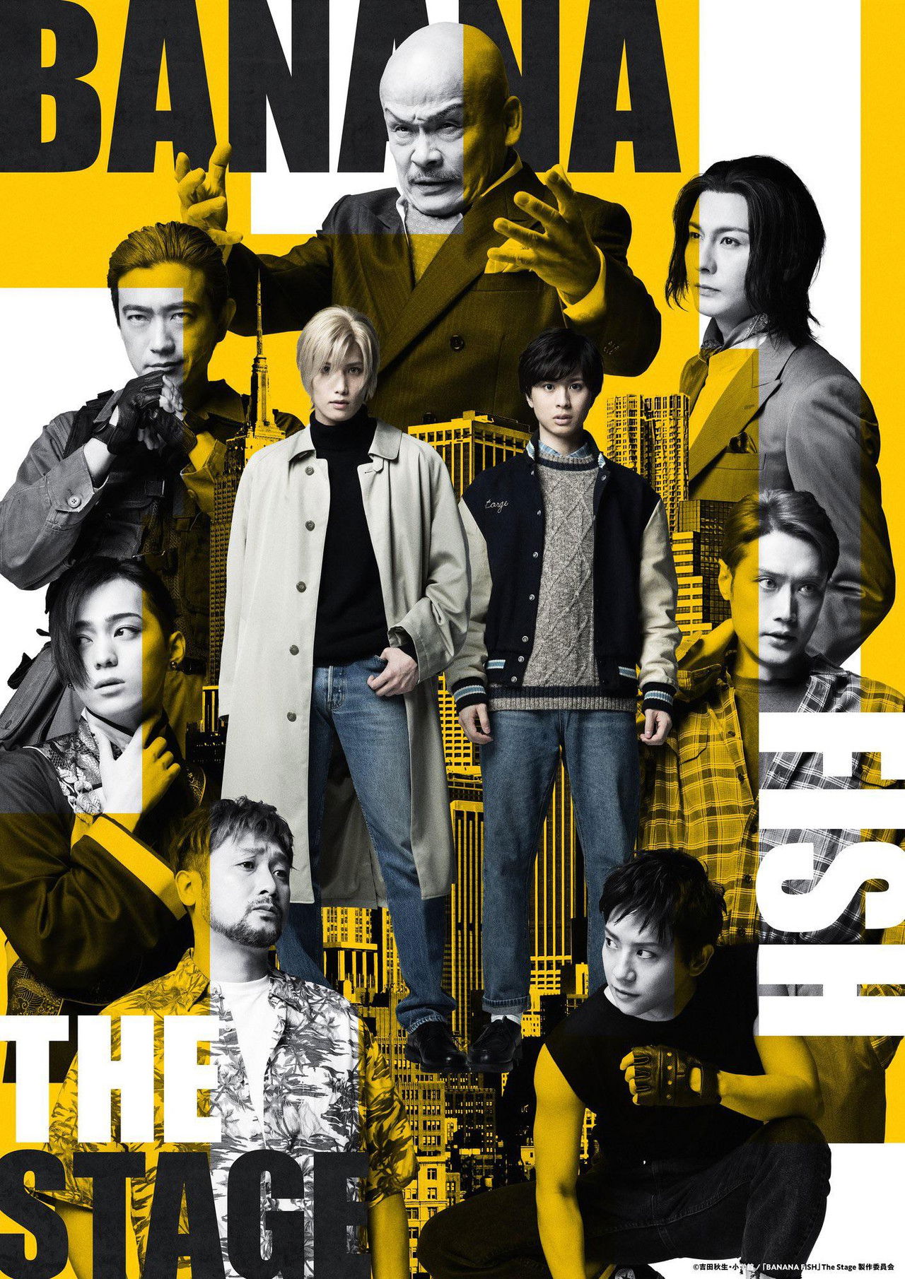 BANANA FISH The Stage - Second Part Backdrop