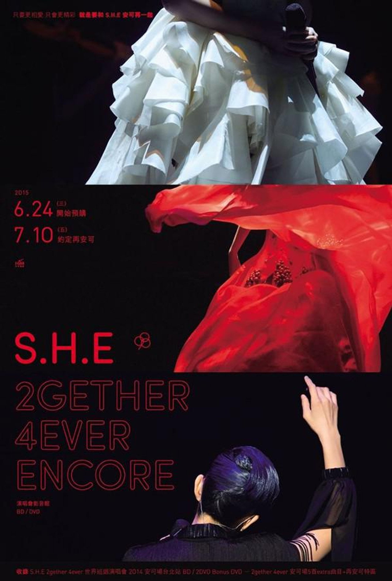S.H.E 2gether 4ever世界巡回演唱会Encore场 filmaffisch