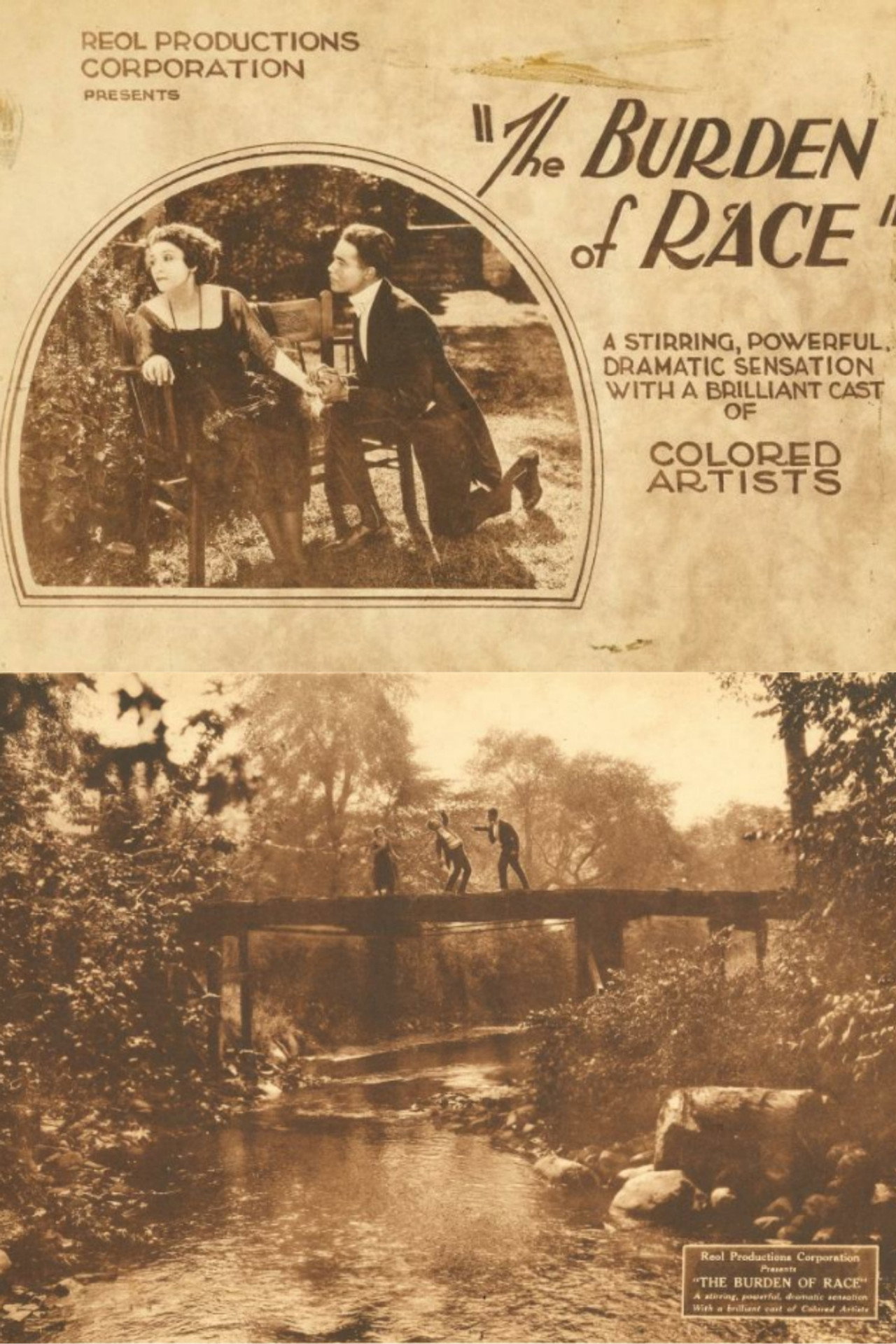 The Burden of Race filmaffisch
