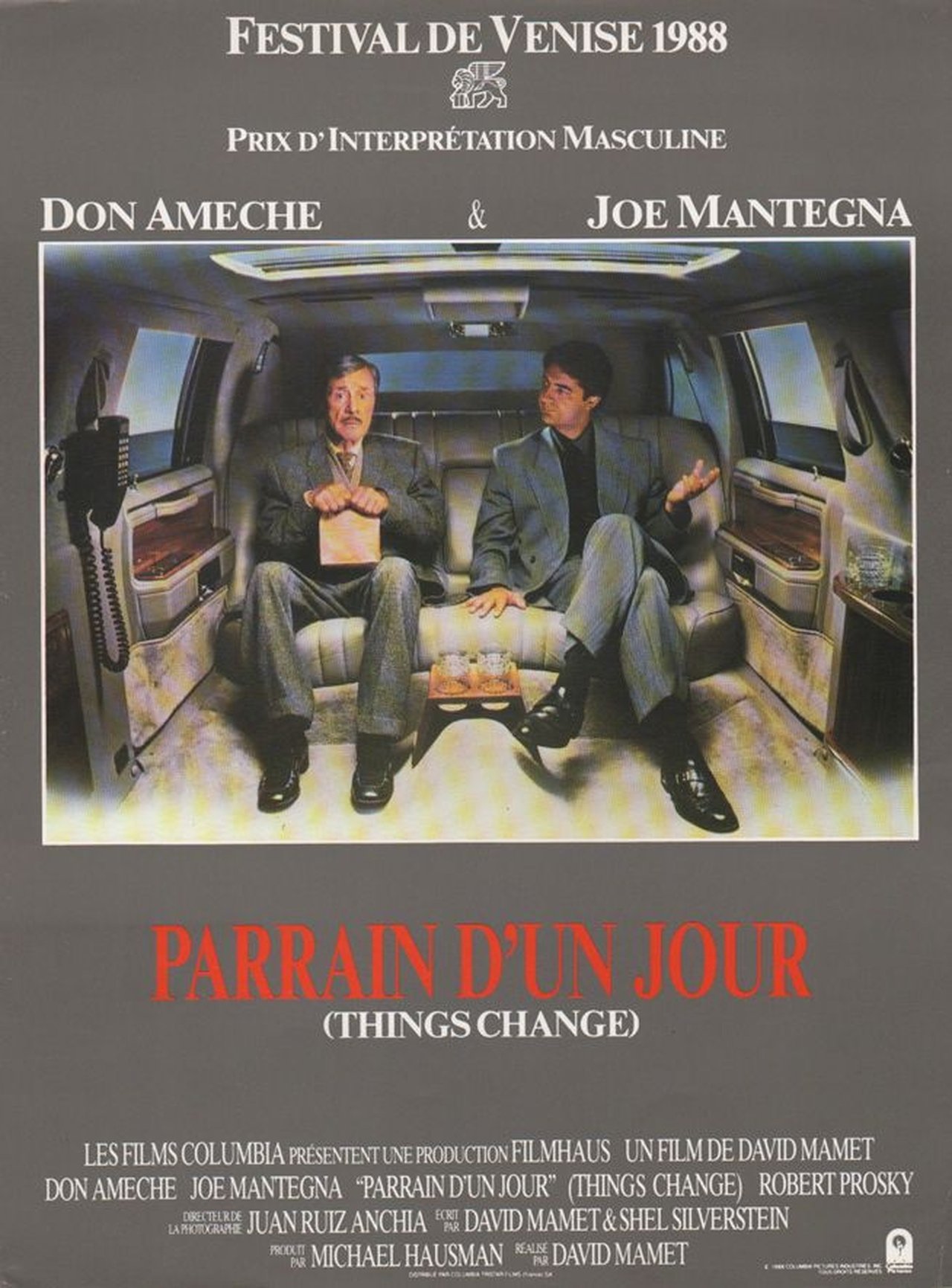 Parrain d'un jour poster