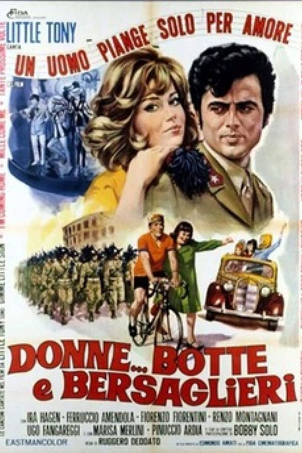 Donne... botte e bersaglieri filmaffisch