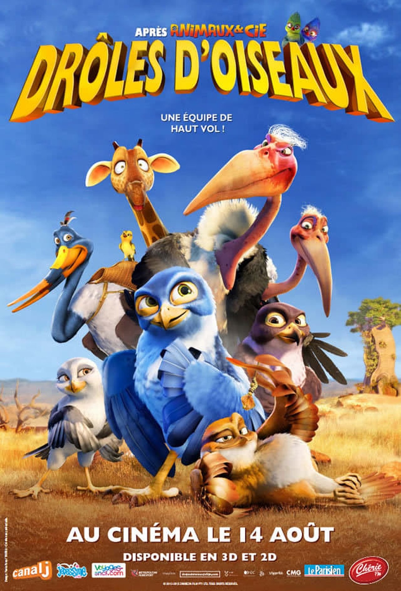 Drôles d'oiseaux poster
