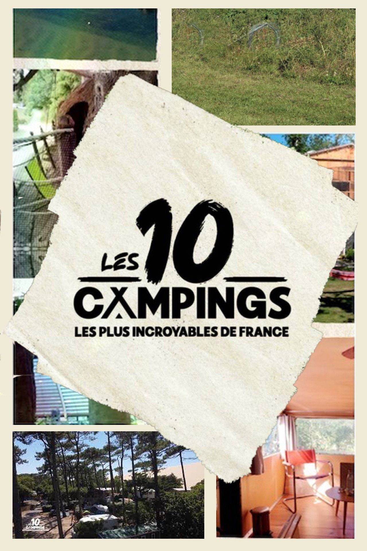 Les 10 campings les plus incroyables de France filmaffisch