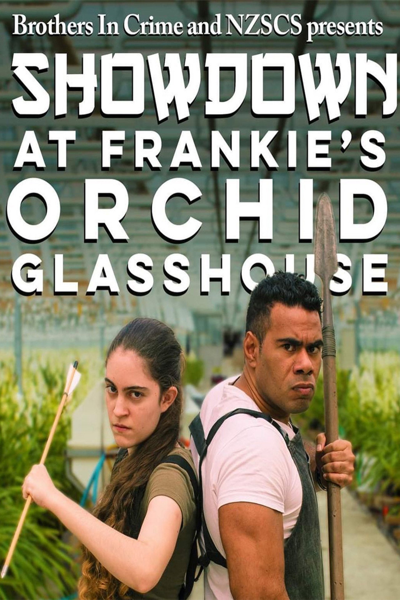 Showdown at Frankie's Orchid Glasshouse Backdrop