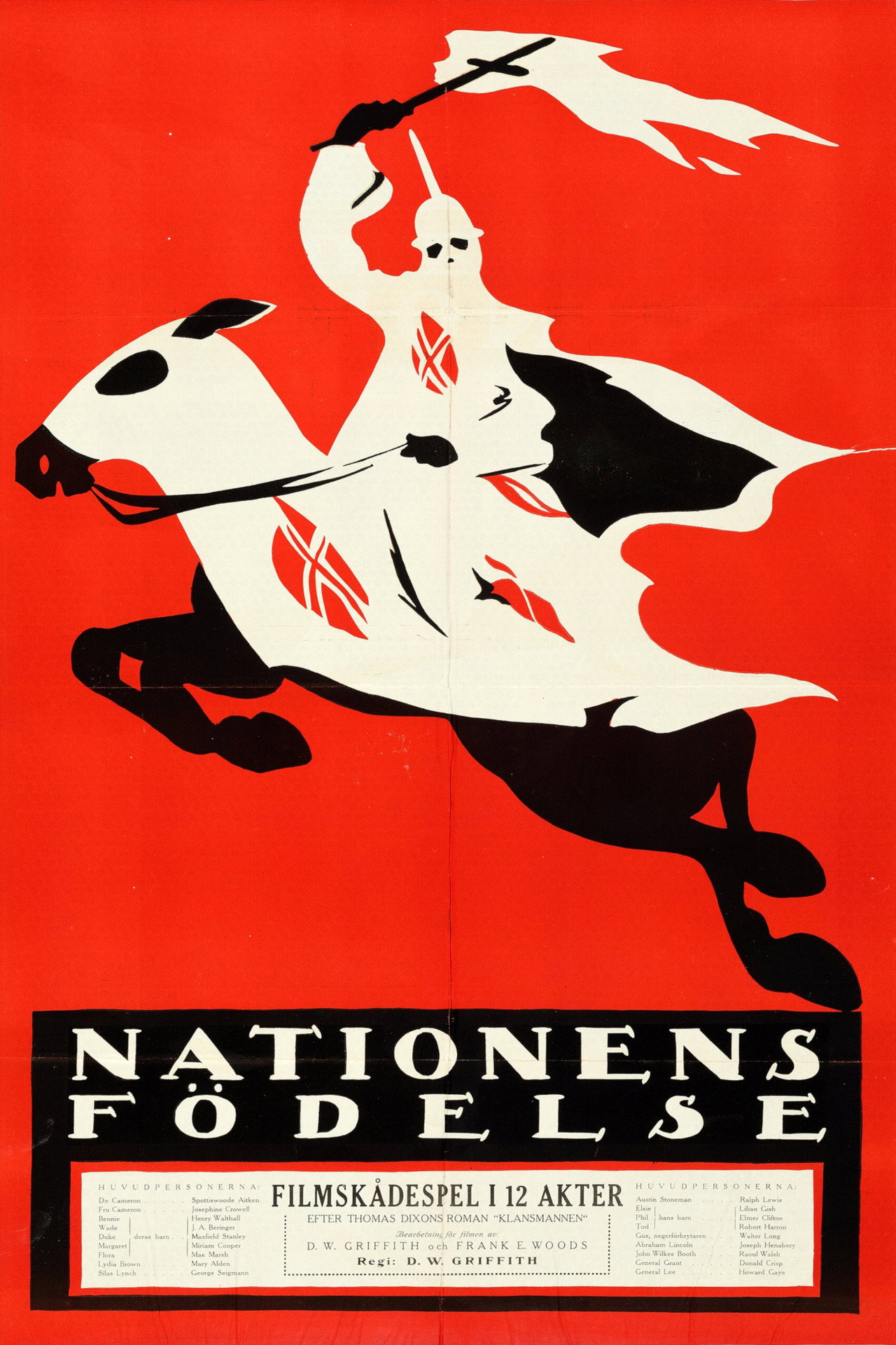 Nationens födelse filmaffisch