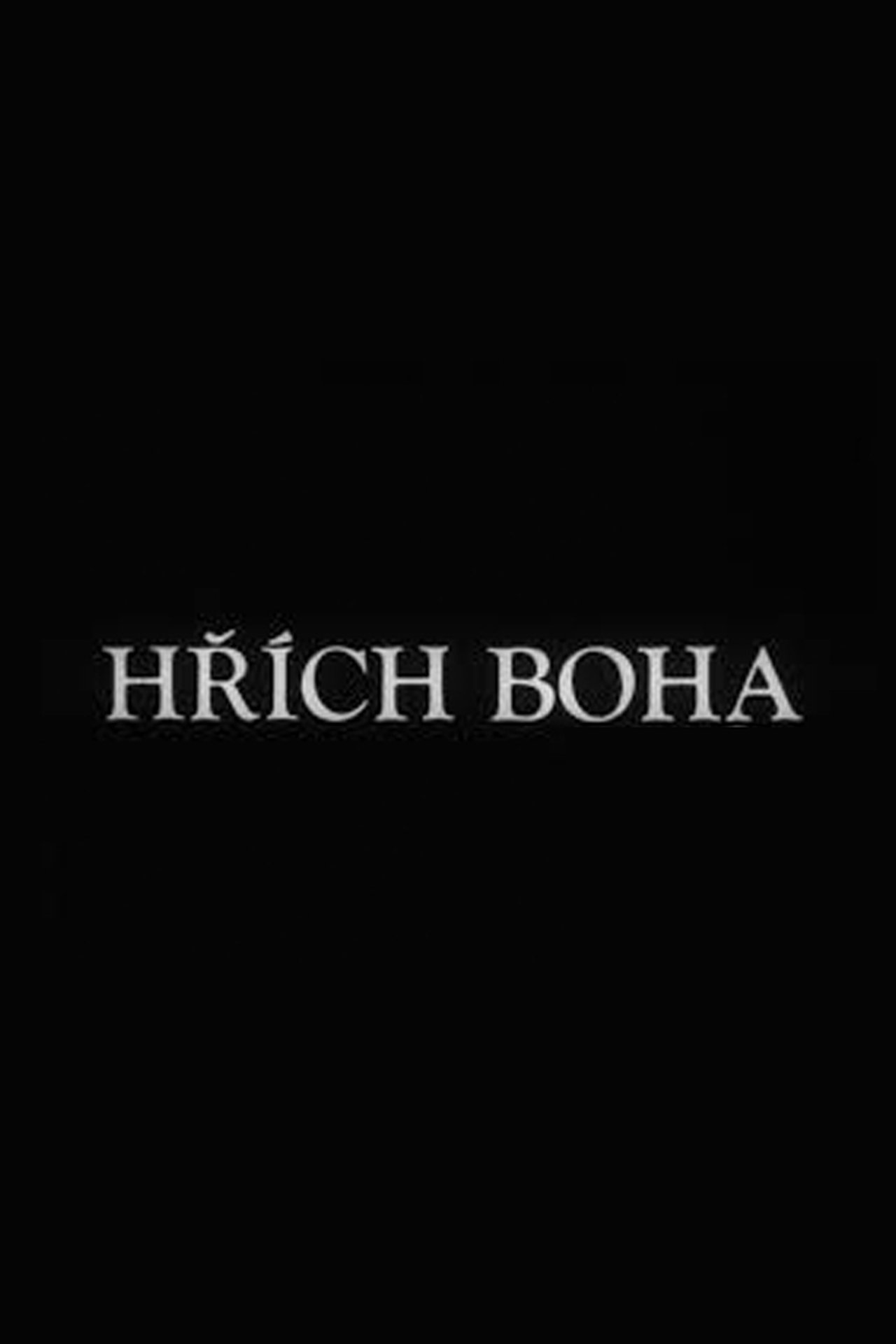 Hřích boha Hřích boha
