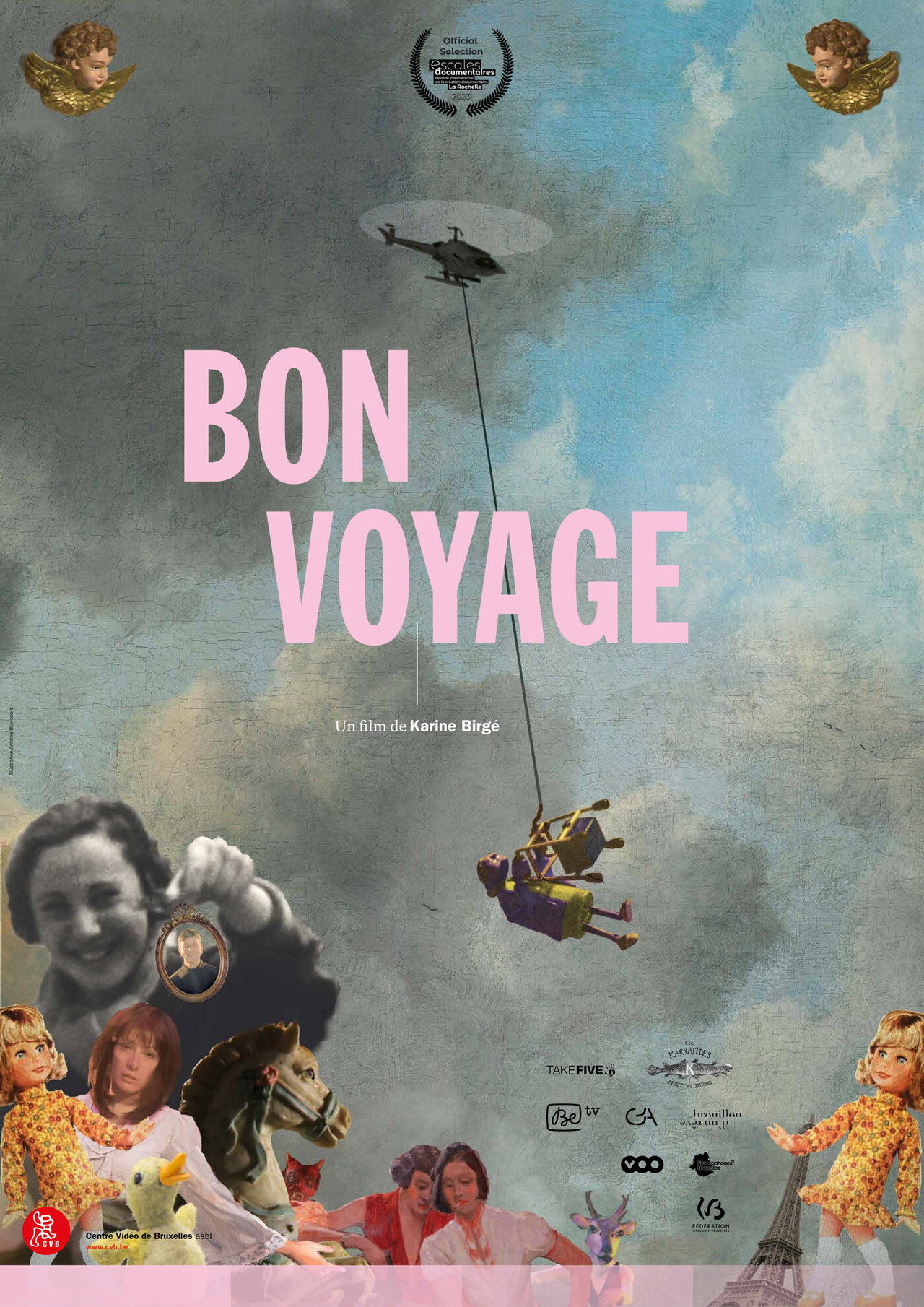 Bon Voyage Backdrop