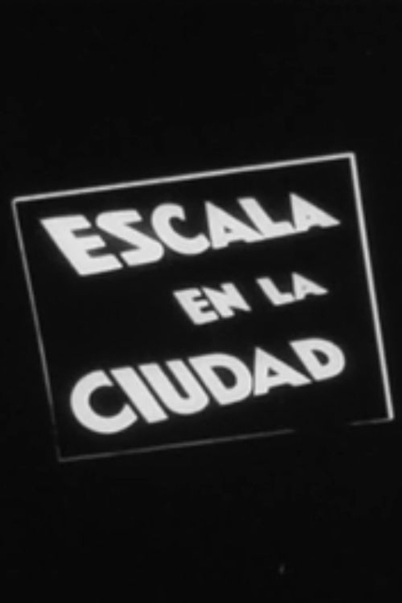 Escala en la ciudad filmaffisch