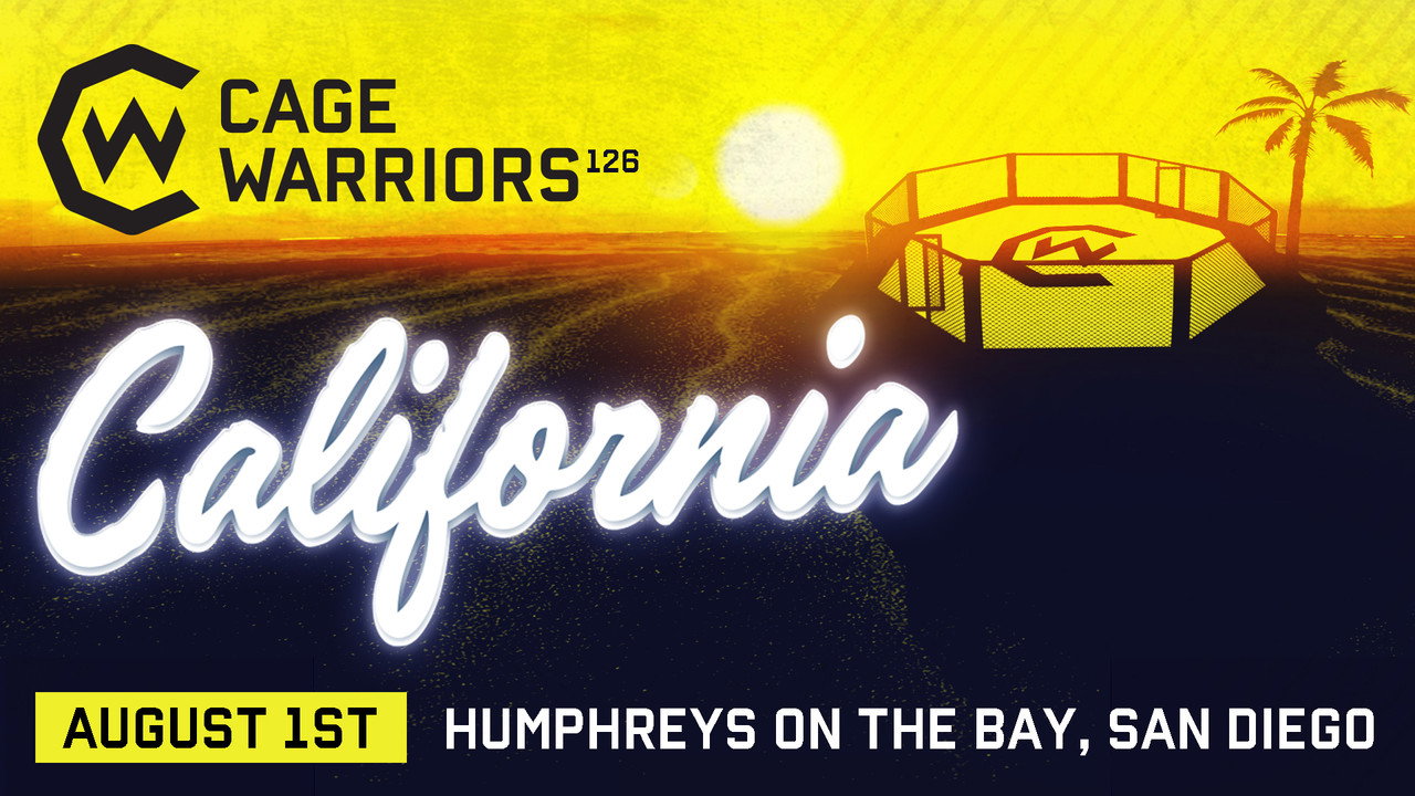 Backdrop for Cage Warriors 126