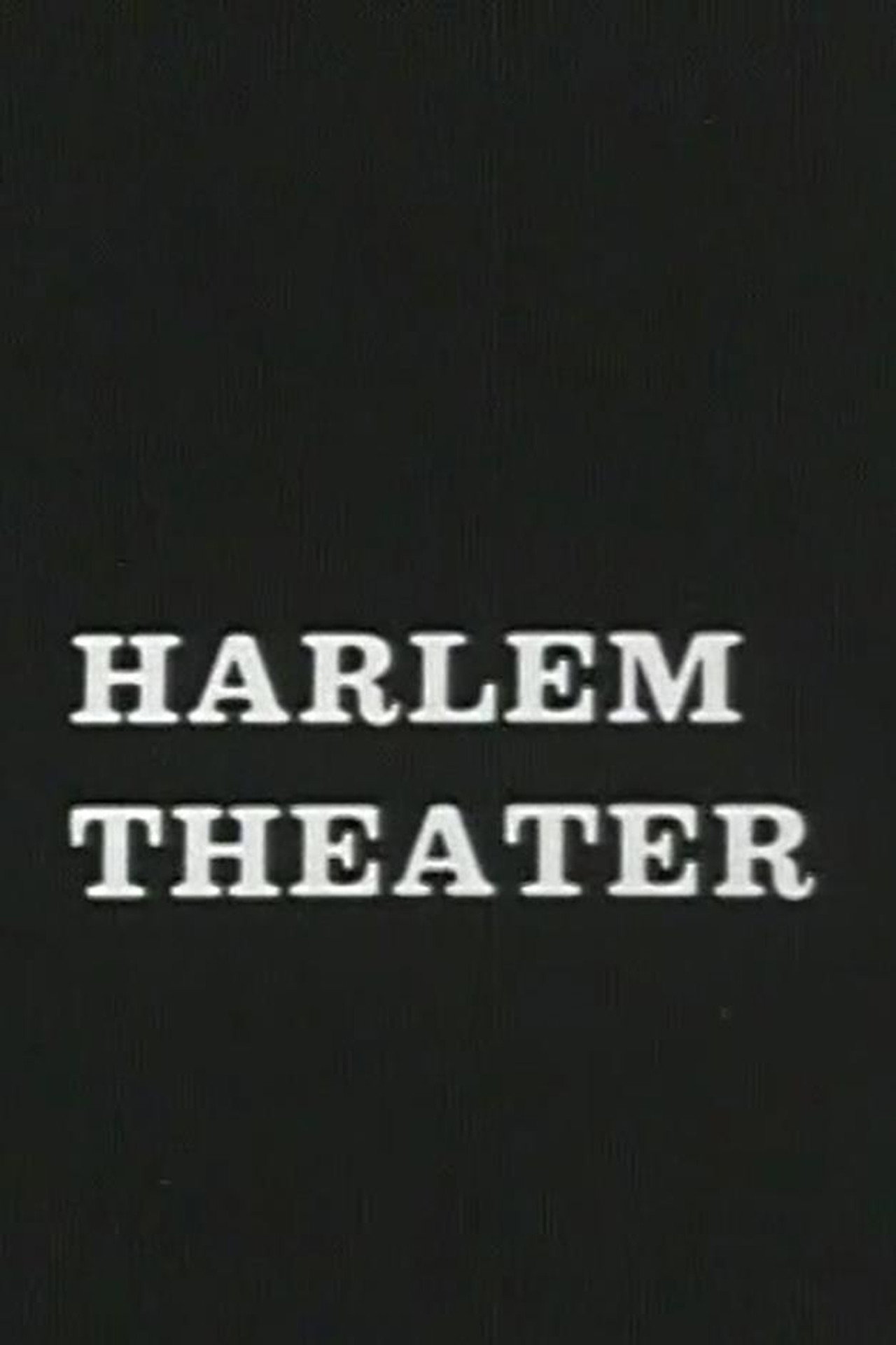 Harlem Theater Backdrop