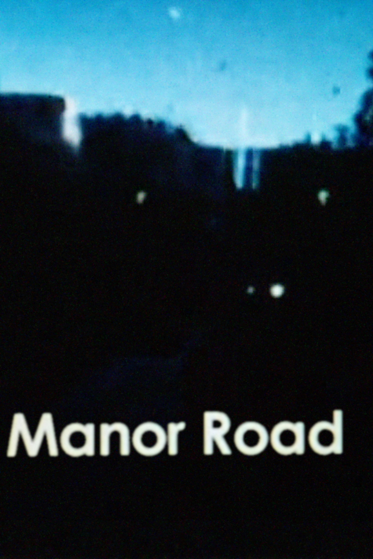 Manor Road filmaffisch