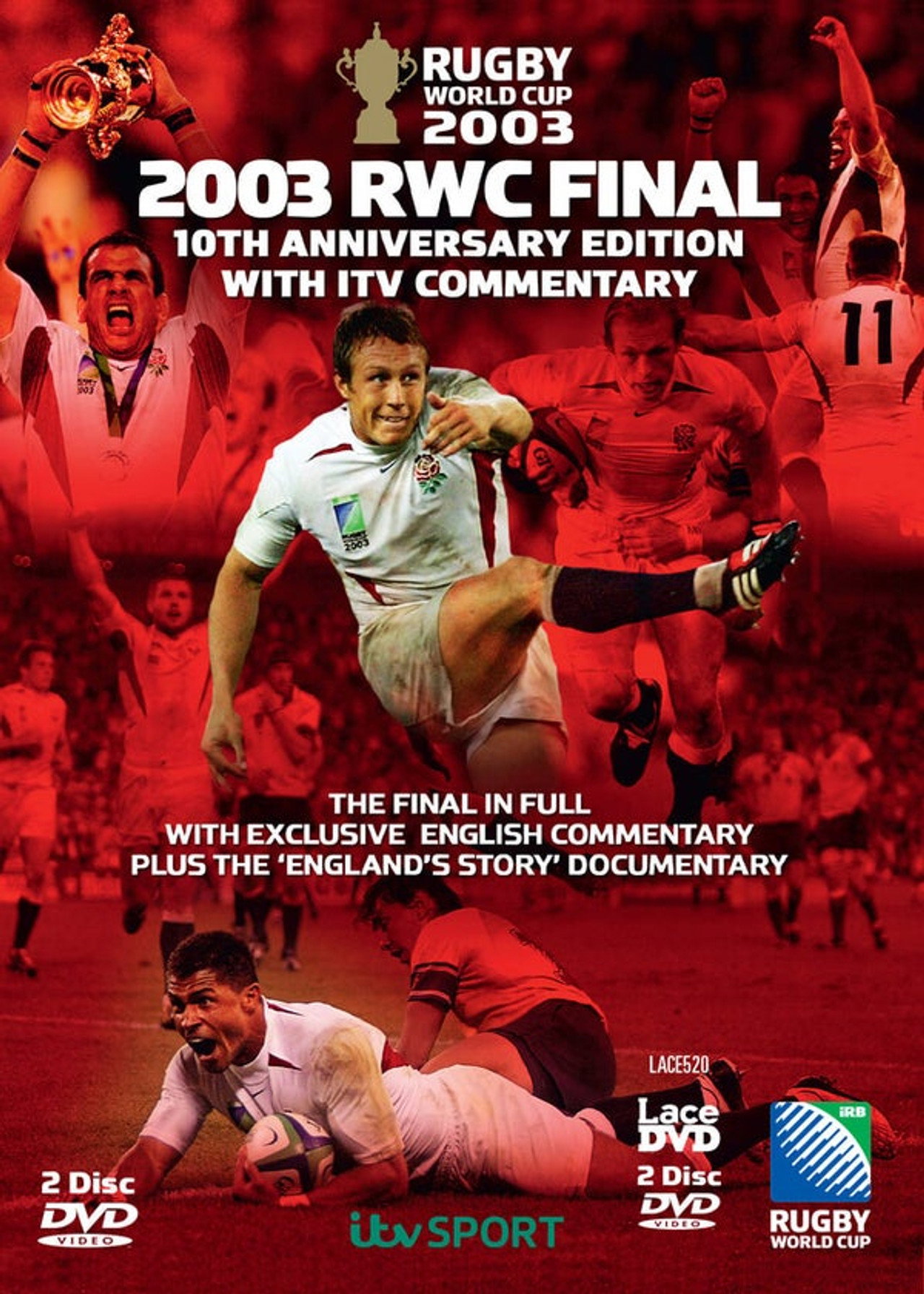 2003 RWC Final 10th Anniversary Edition with ITV Commentary filmaffisch