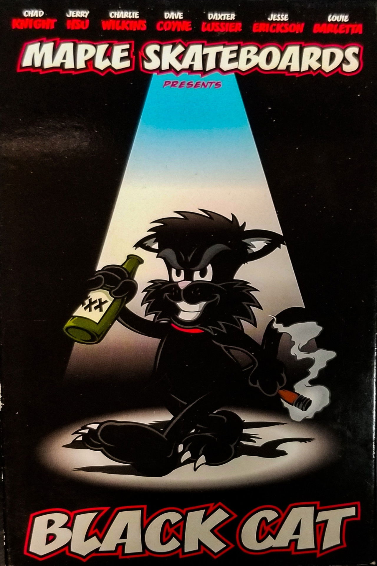 Maple Skateboards Presents: Black Cat Backdrop