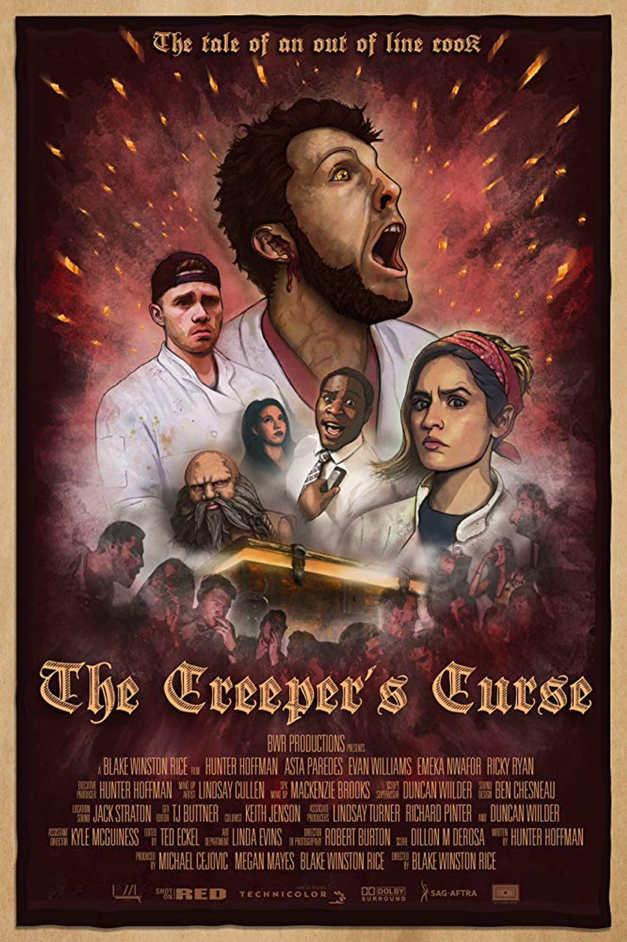The Creeper's Curse filmaffisch