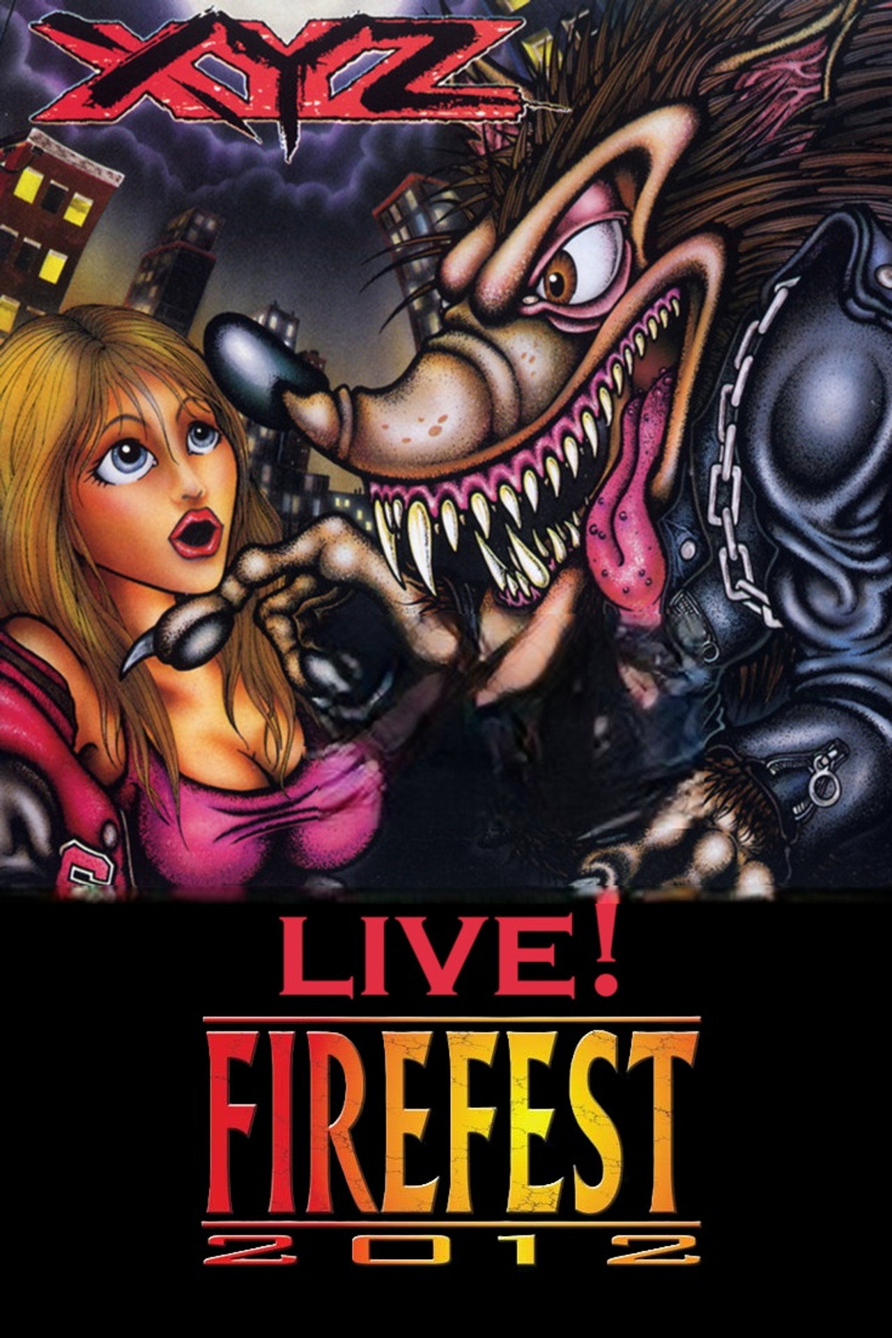 XYZ -  Live at Firefest IX filmaffisch