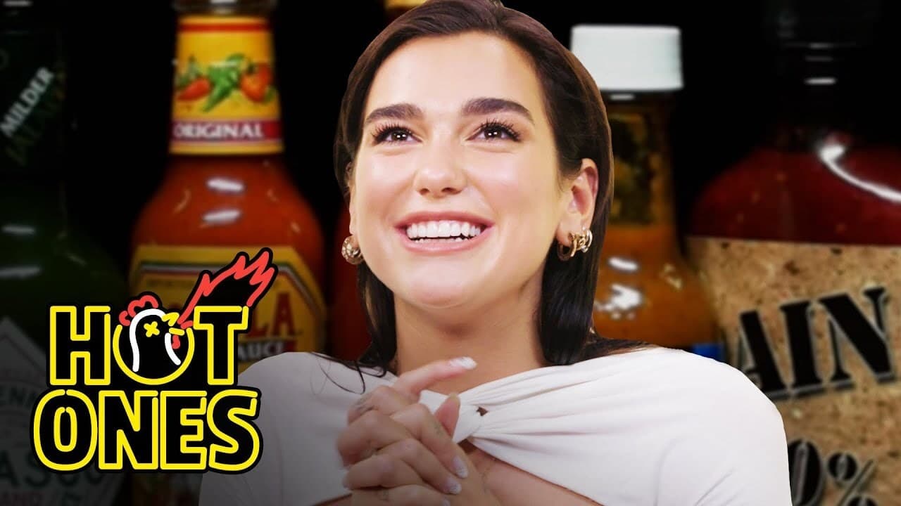 Hot Ones - Season 12 Episode 5 : Dua Lipa Sweats from Her Eyes While Eating Spicy Wings