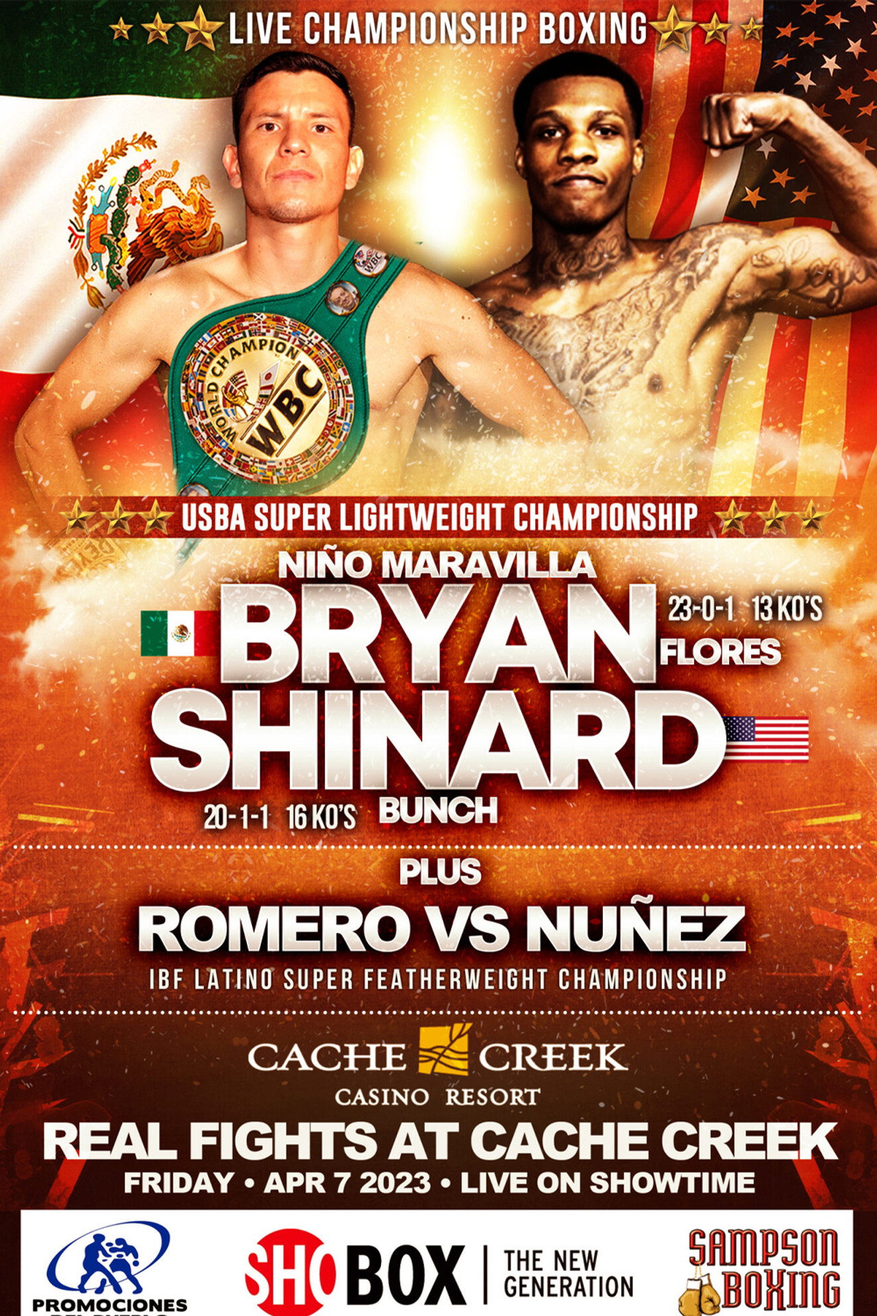 Shinard Bunch vs. Bryan Flores filmaffisch