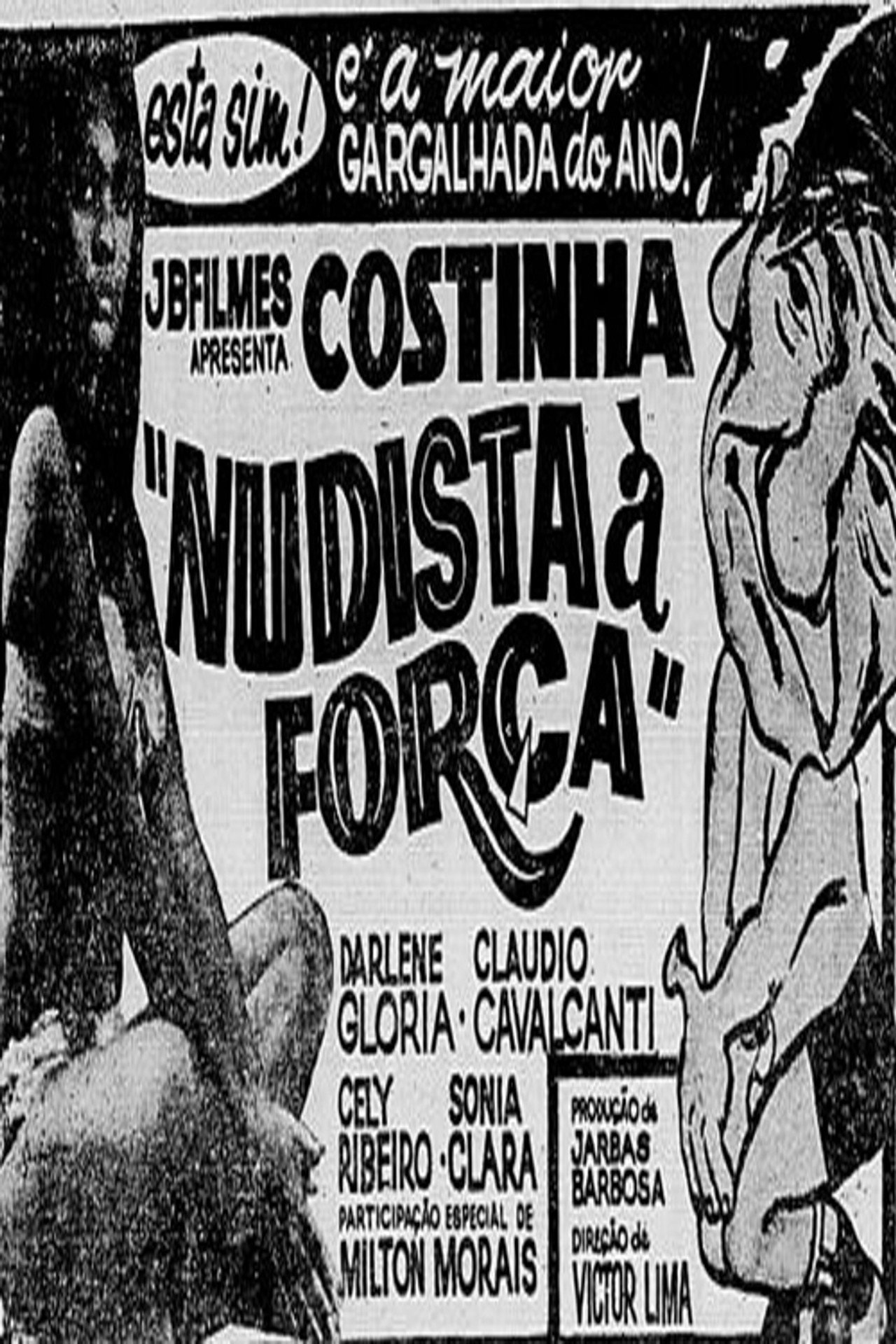 Nudista à Força filmaffisch