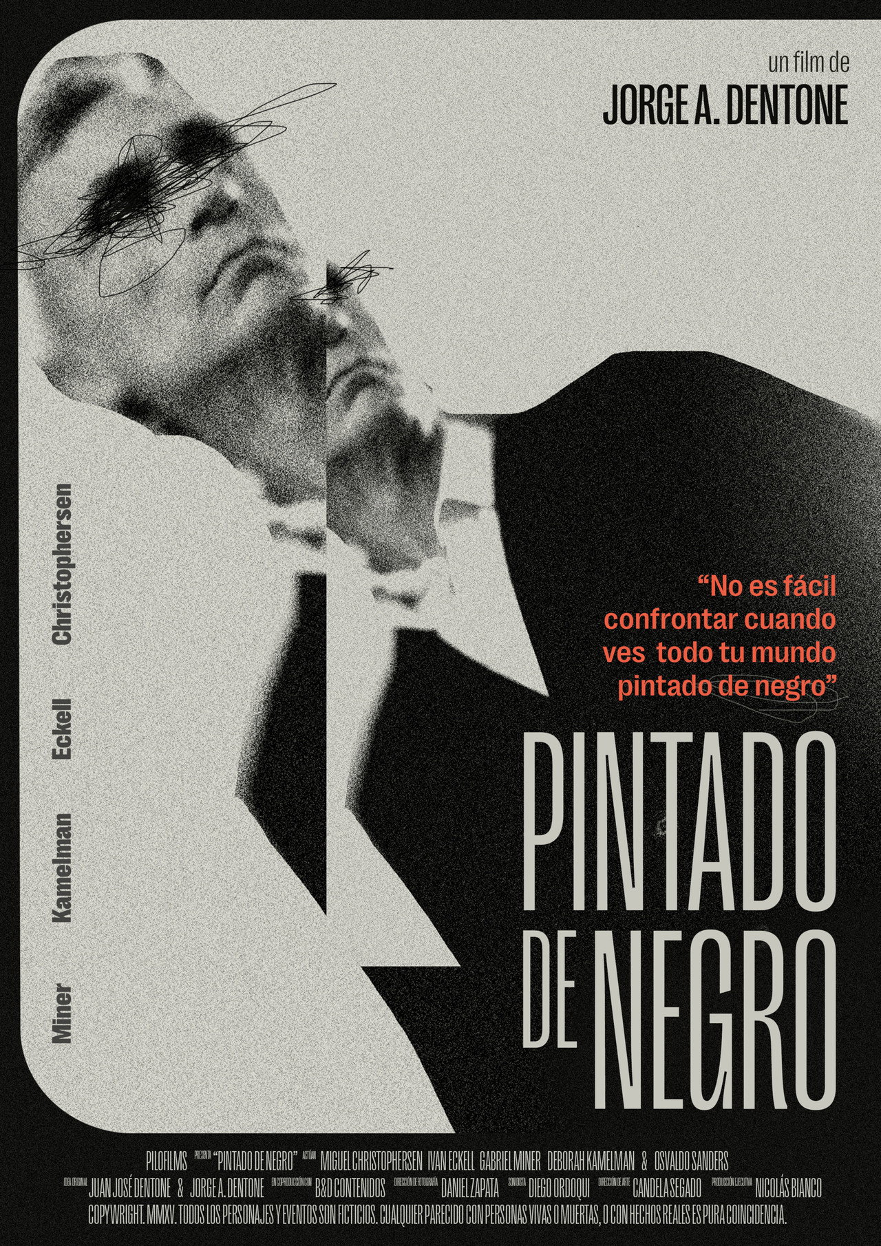 Pintado de negro filmaffisch