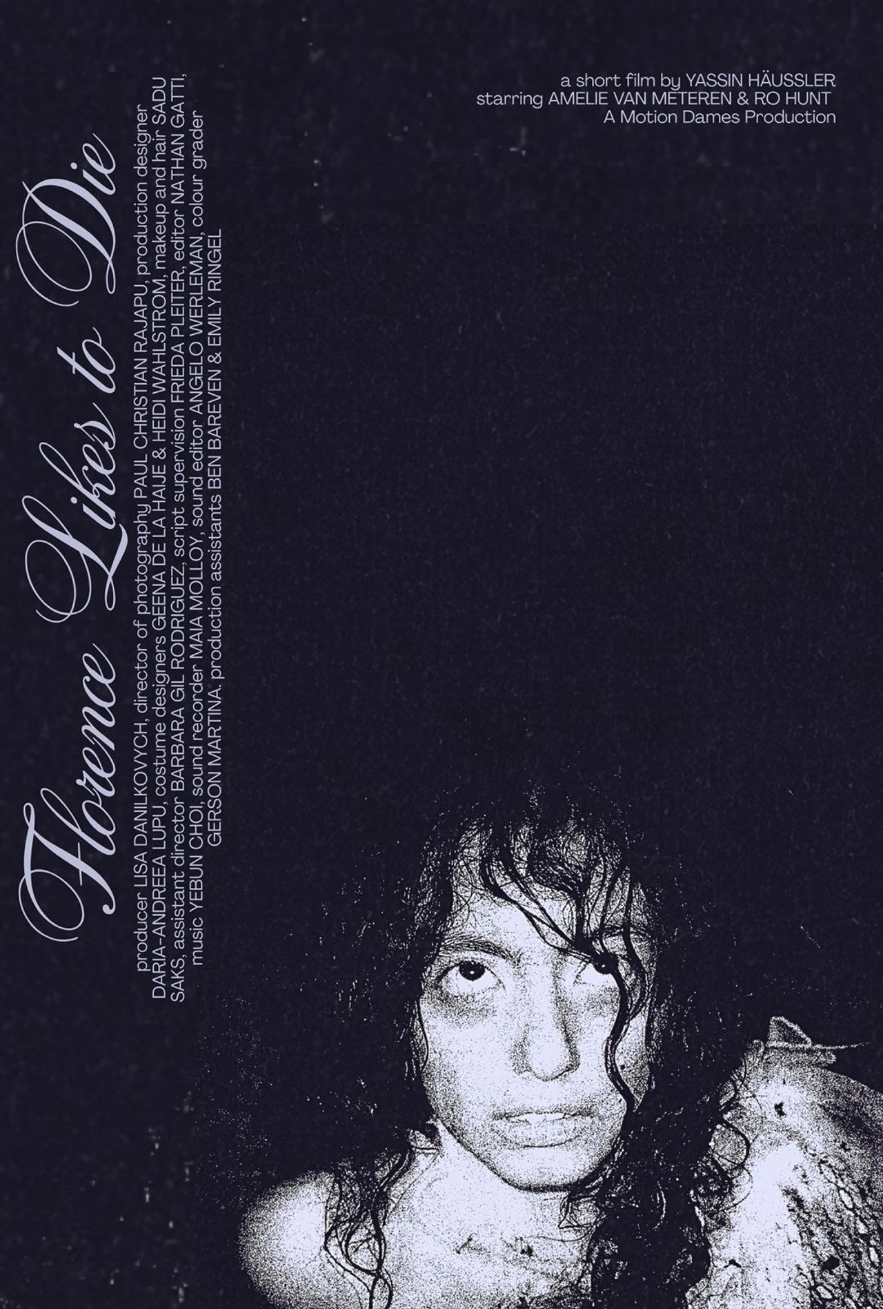 Florence Likes To Die filmaffisch