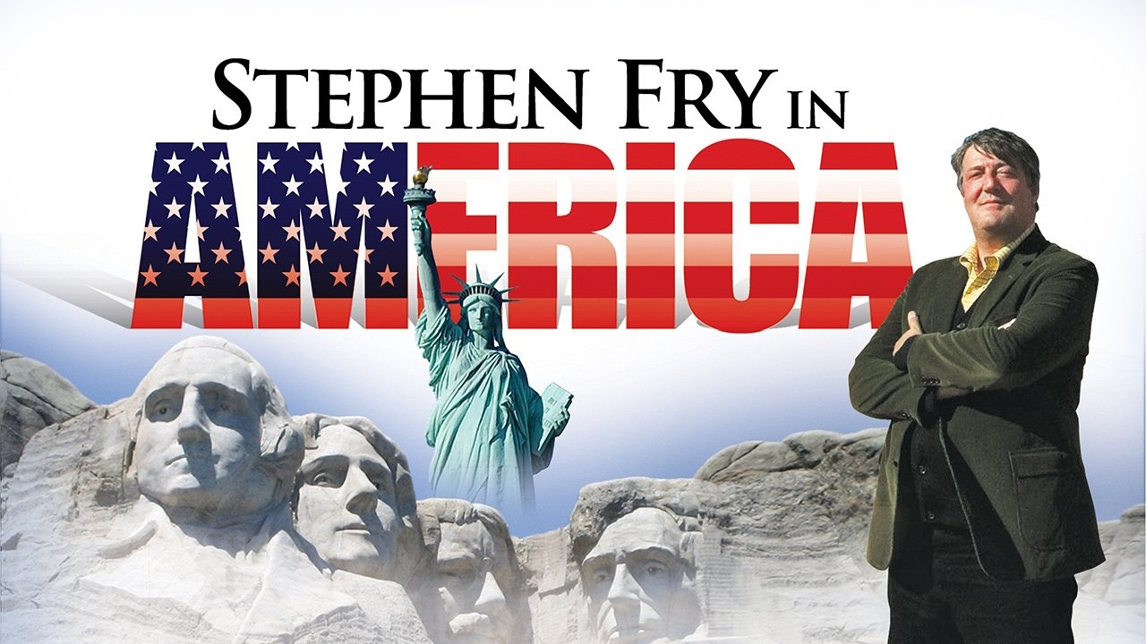 Stephen Fry in America background